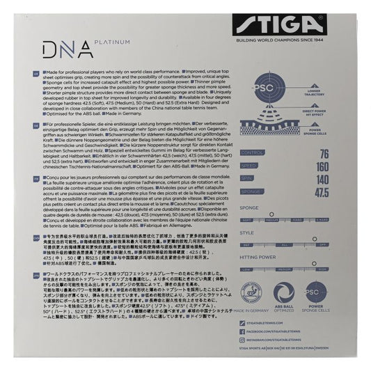 Stiga DNA Platinum M - TT Sports