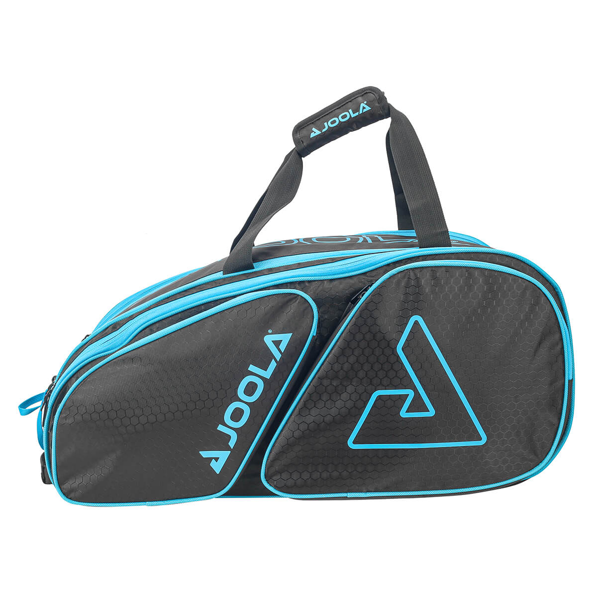 JOOLA Tour Elite Bag (Black - Light Blue)