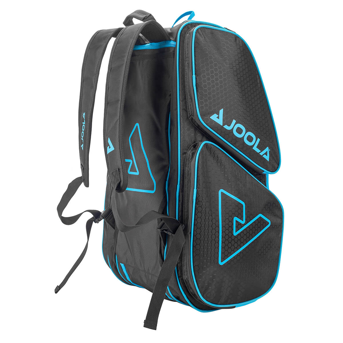 JOOLA Tour Elite Bag (Black - Light Blue)