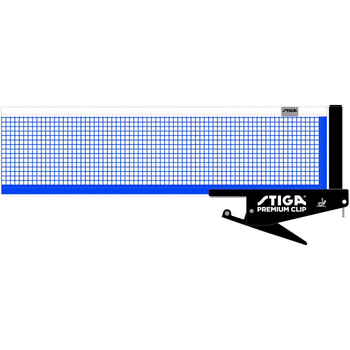 Stiga Premium Clip Net and Post Set - TT Sports