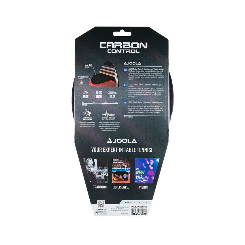 Joola Carbon Control Table Tennis Bat