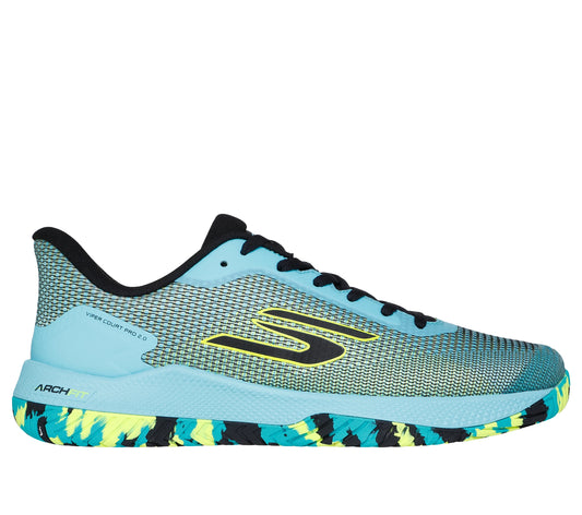 Skechers Viper Court Pro 2.0 Aqua Multi Men's Pickle Ball Shoes