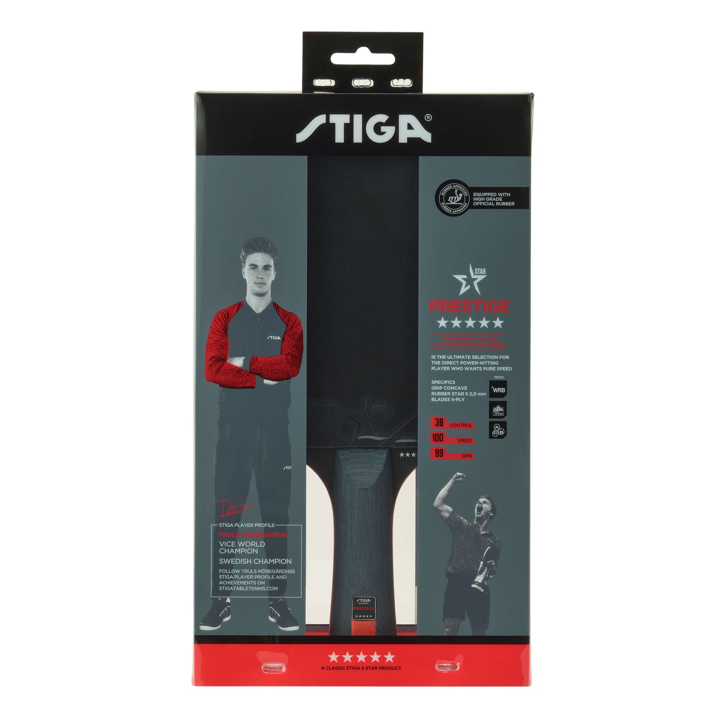 Stiga Prestige 5 star Table tennis Bat