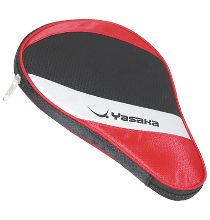 Yasaka Single Bat Case Red Swirl