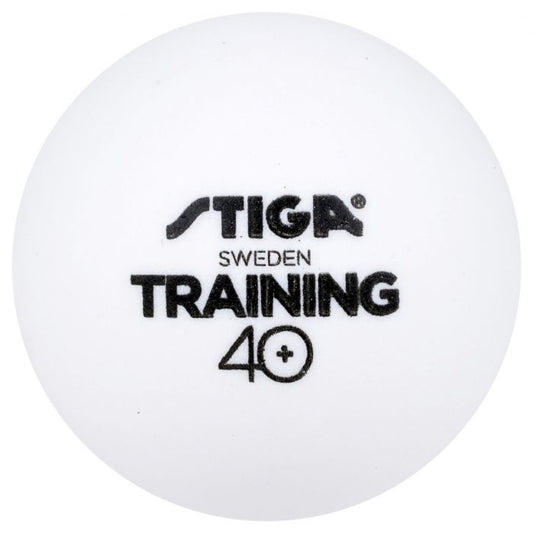 Stiga Training Ball 40+ 100 Pack White - TT Sports