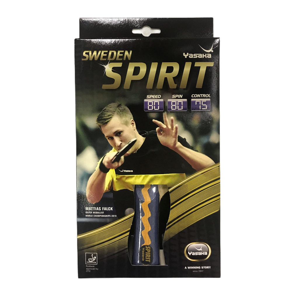 Yasaka Sweden Spirit Table Tennis Bat - TT Sports